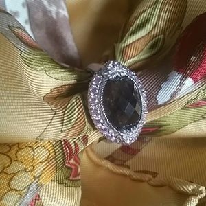 Judith Ripka Smoky Quartz Ring